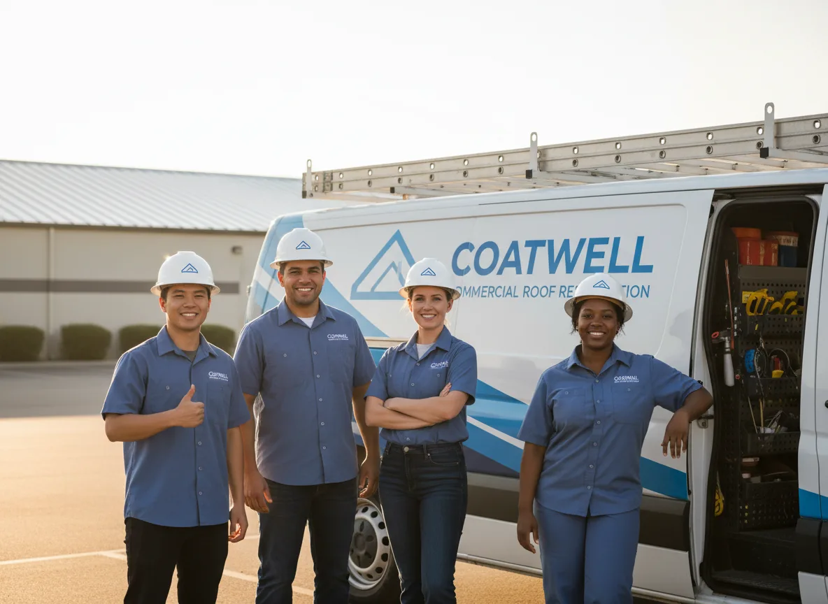 Commercial roof coating company in Castor, LA